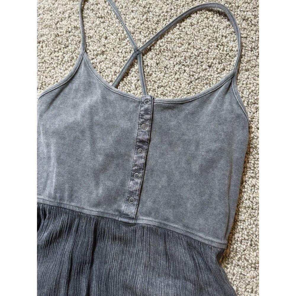 Mossimo Grey Overalls Skirt Women’s Size XL - Picture 2 of 4